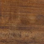 Percha Marrón 48 x 8 x 15 cm Madera de Caoba Sólida