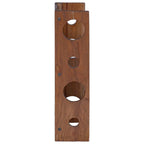 Estante Marrón 24 x 13 x 54 cm Madera de Caoba Sólida