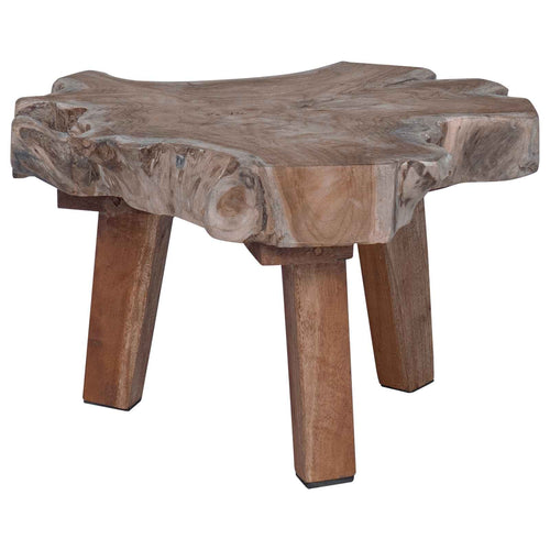 Mesita de Noche Marrón 40 x 40 x 25 cm Madera sólida recuperada