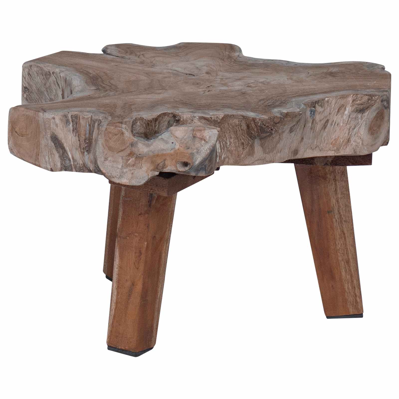 Mesita de Noche Marrón 40 x 40 x 25 cm Madera sólida recuperada