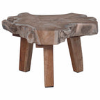 Mesita de Noche Marrón 40 x 40 x 25 cm Madera sólida recuperada