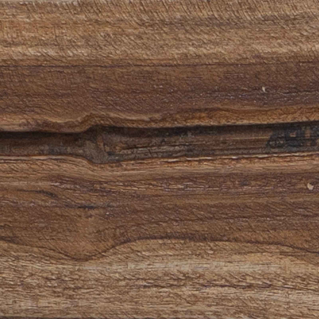 Banco Natural 110 x 30 x 34 cm Madera de teca maciza