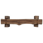 Banco Natural 110 x 30 x 34 cm Madera de teca maciza
