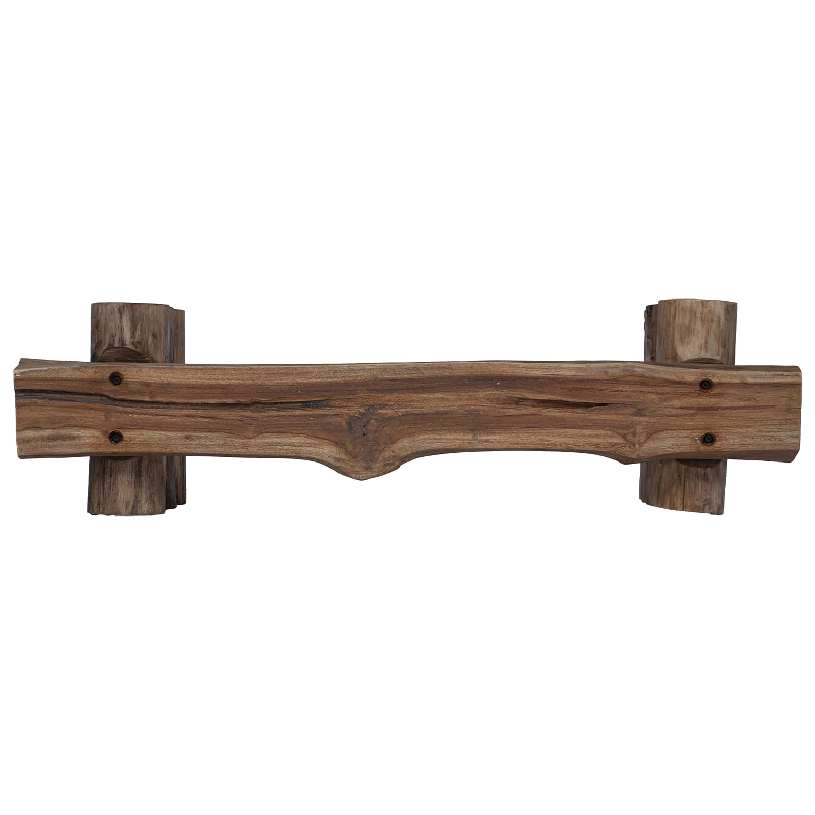 Banco Natural 110 x 30 x 34 cm Madera de teca maciza