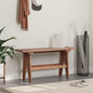 Natural Bench 100 x 30 x 51 cm Reclaimed solid wood