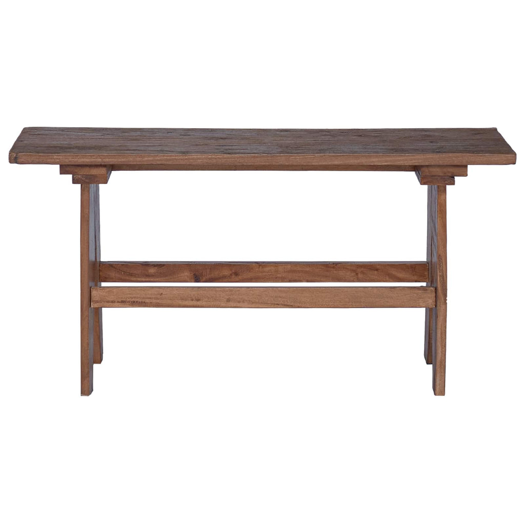 Banco Natural 100 x 30 x 51 cm Madera maciza recuperada