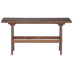 Banco Natural 100 x 30 x 51 cm Madera maciza recuperada