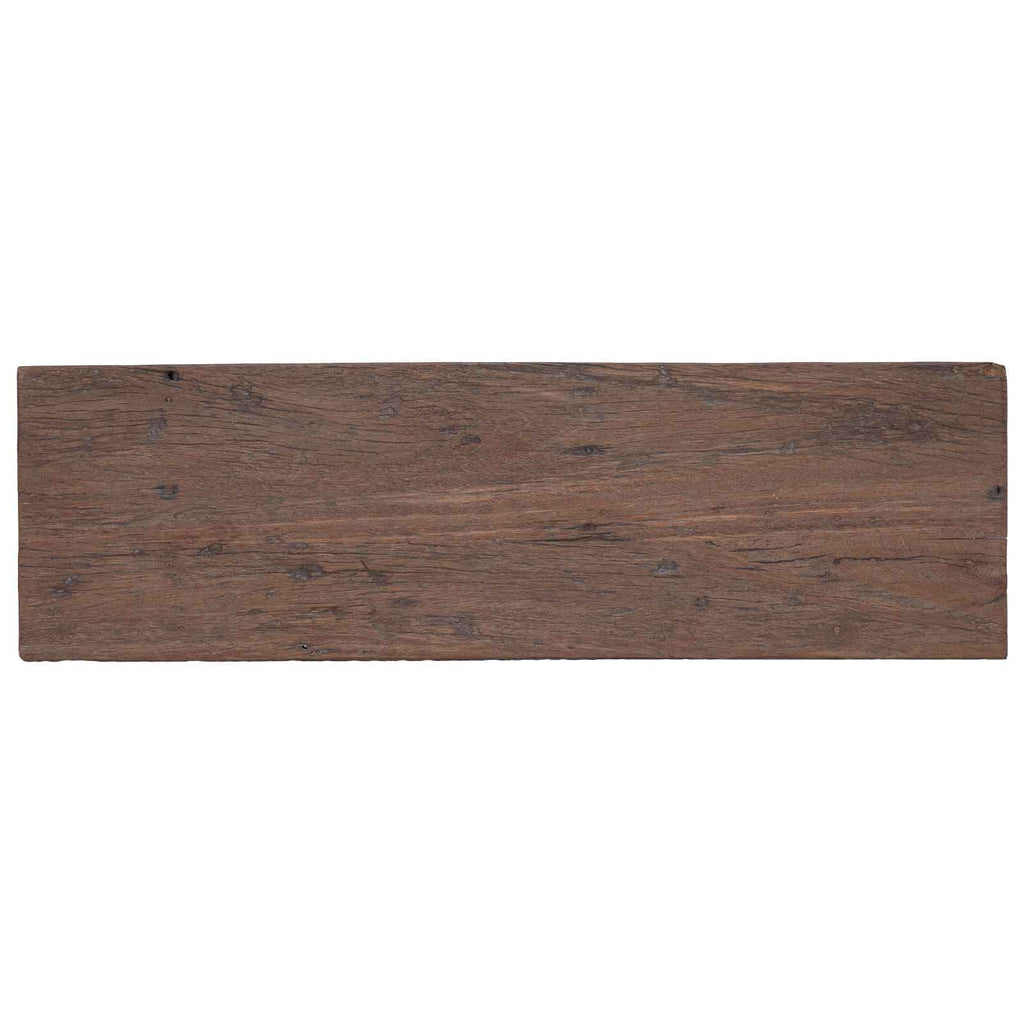 Banco Natural 100 x 30 x 51 cm Madera maciza recuperada