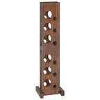 Estante Marrón 20 x 25 x 100 cm Madera de Caoba Sólida