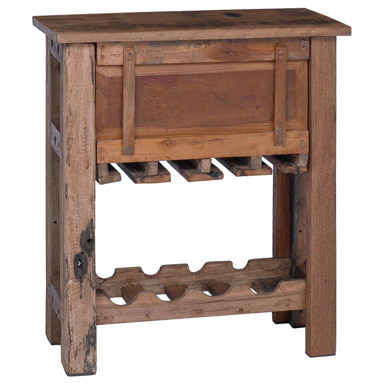Armario Marrón 60 x 30 x 70 cm Madera sólida recuperada