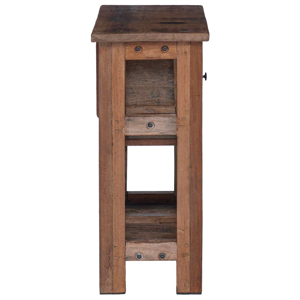 Armario Marrón 60 x 30 x 70 cm Madera sólida recuperada