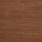 Taburete de Planta 3 pcs Marrón Madera de Caoba