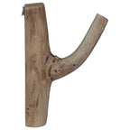 Gancho Marrón 4 x 4 x 14 cm Madera sólida recuperada