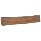 Perchero Marrón 50 x 8 x 12 cm Madera sólida recuperada