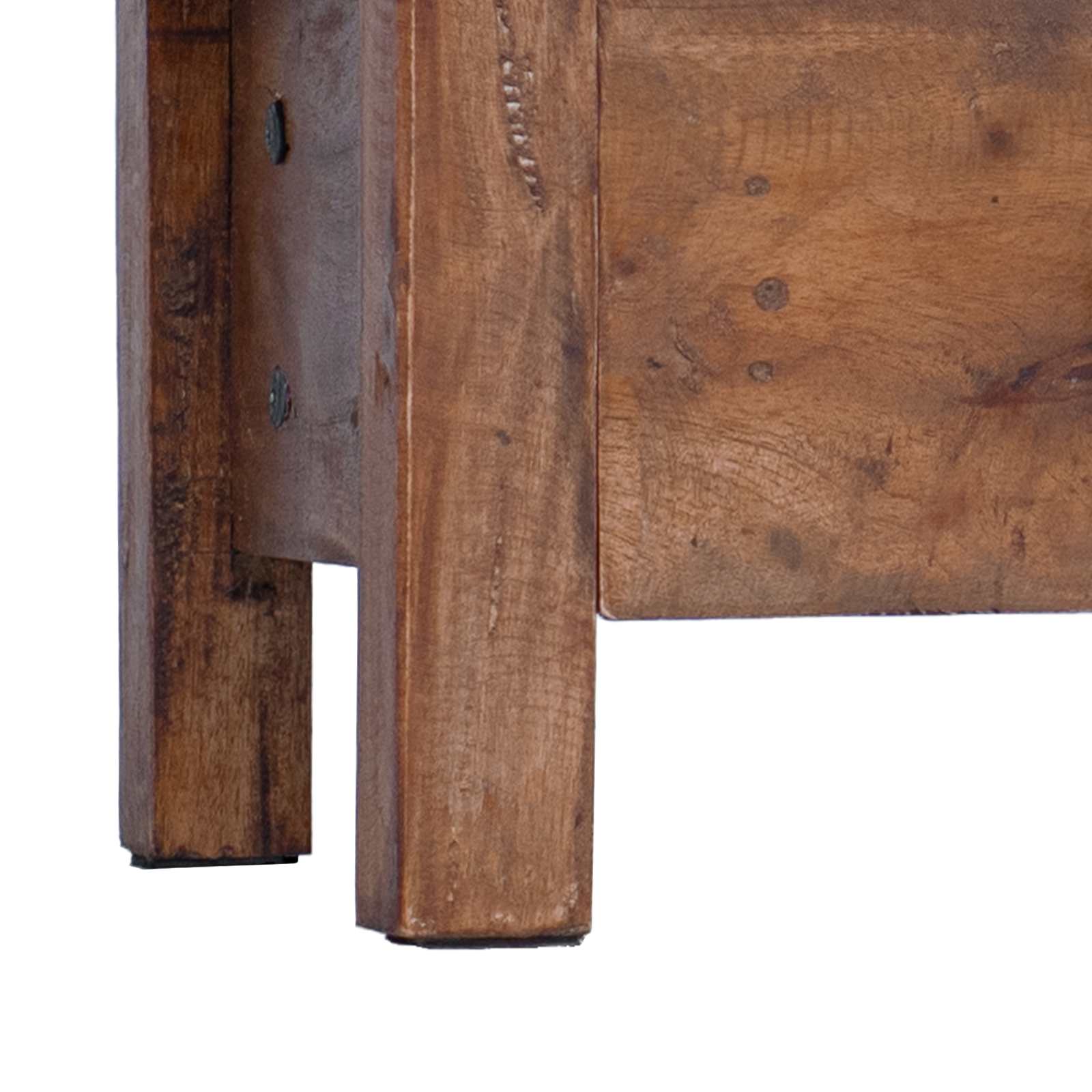 Soporte de plantas Marrón 30 x 30 x 80 cm Madera de Caoba