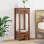 Plant stand Brown 30 x 30 x 80 cm Mahogany wood