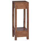 Soporte de plantas Marrón 30 x 30 x 80 cm Madera de Caoba