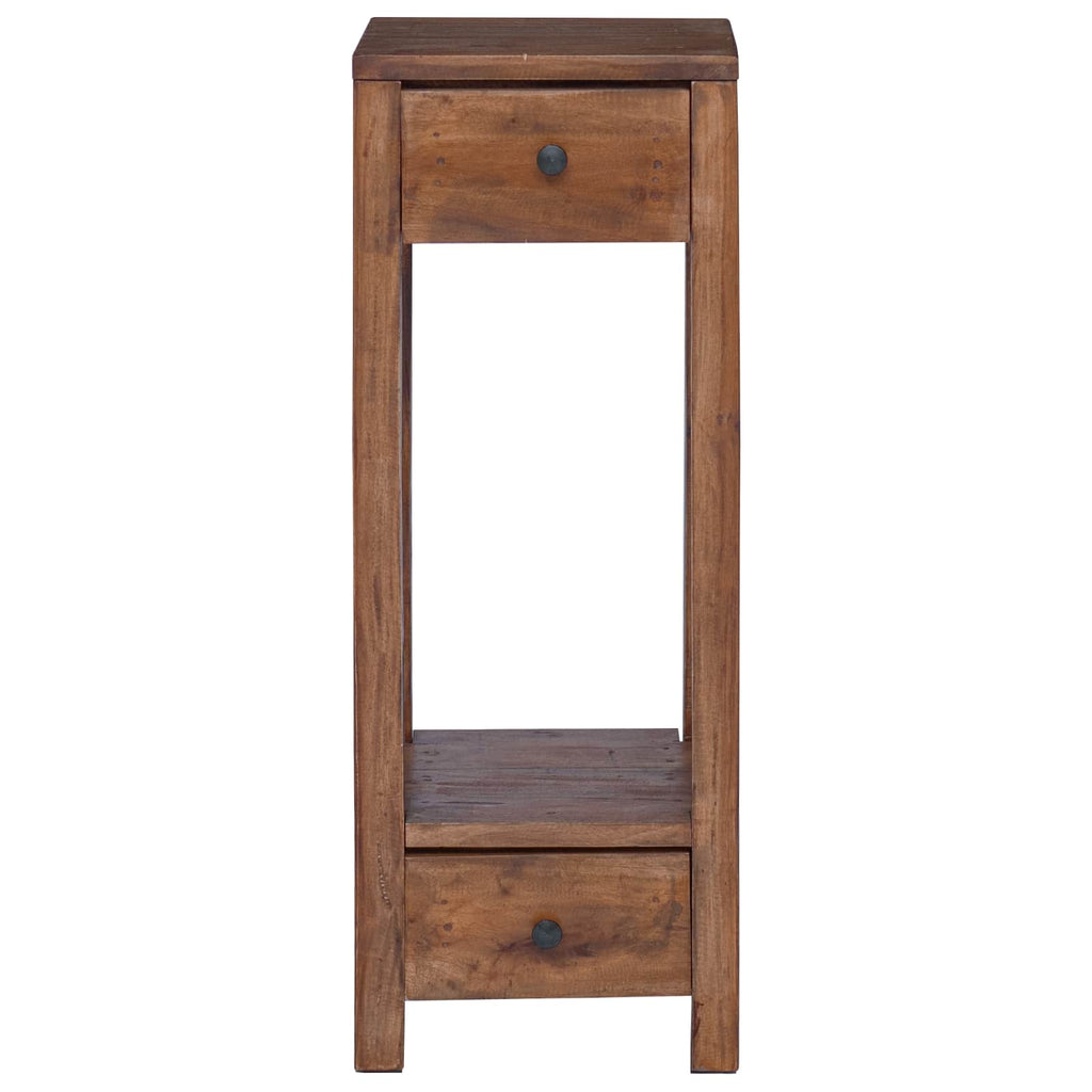 Soporte de plantas Marrón 30 x 30 x 80 cm Madera de Caoba
