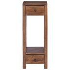 Soporte de plantas Marrón 30 x 30 x 80 cm Madera de Caoba