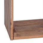 Mesita de Noche Marrón 63 x 30 x 79 cm Madera de Caoba Sólida
