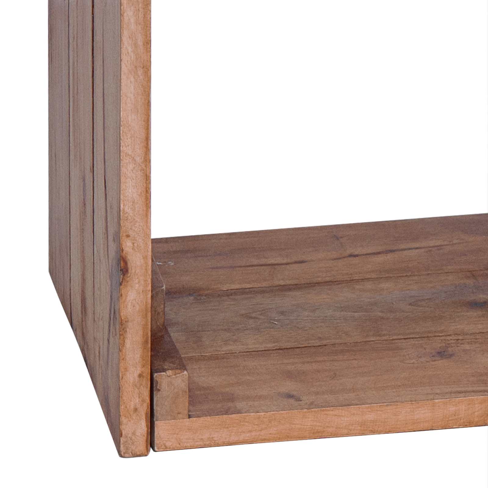 Mesita de Noche Marrón 63 x 30 x 79 cm Madera de Caoba Sólida