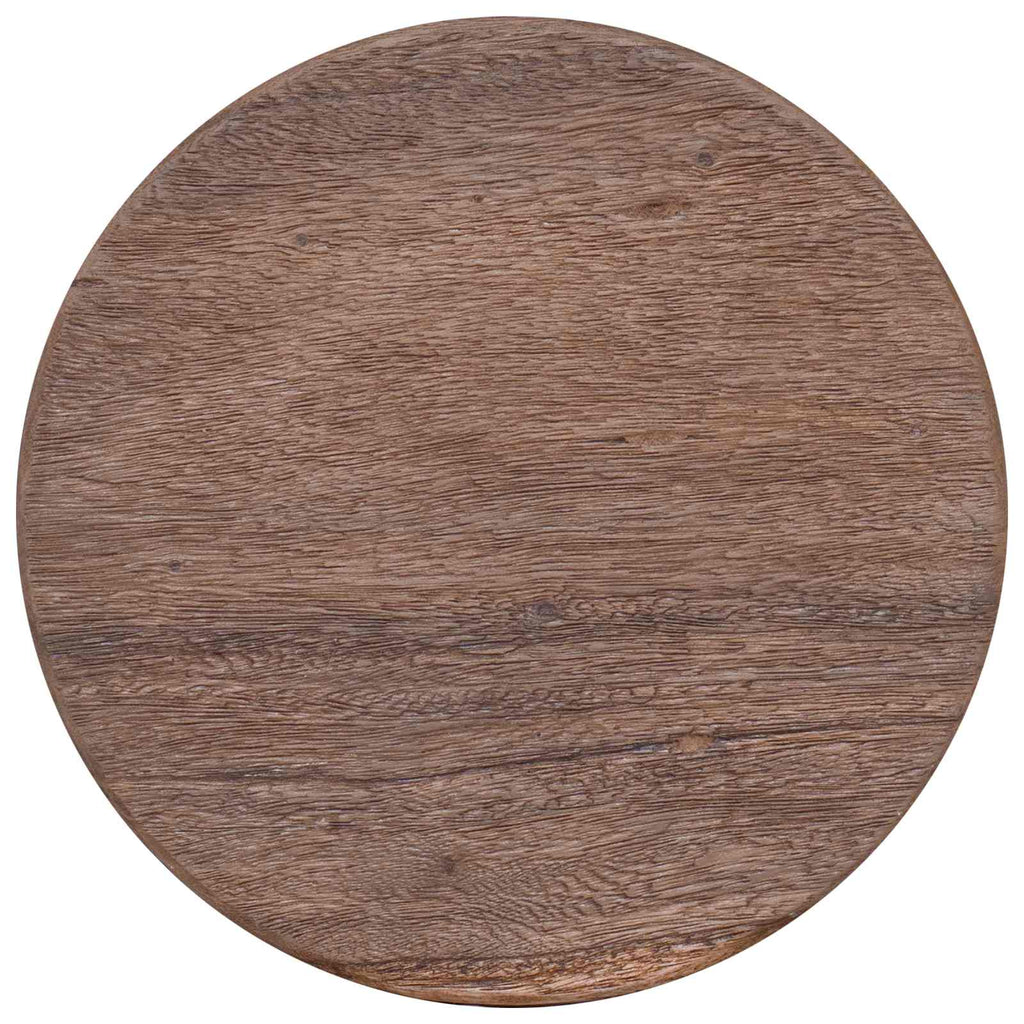 Taburete Natural 30 x 30 x 45 cm Madera de teca maciza
