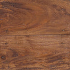 Taburete Natural 22 x 22 x 24 cm Madera de Caoba