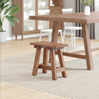 Banco Natural 50,5 x 25 x 47,5 cm Madera maciza de Caoba