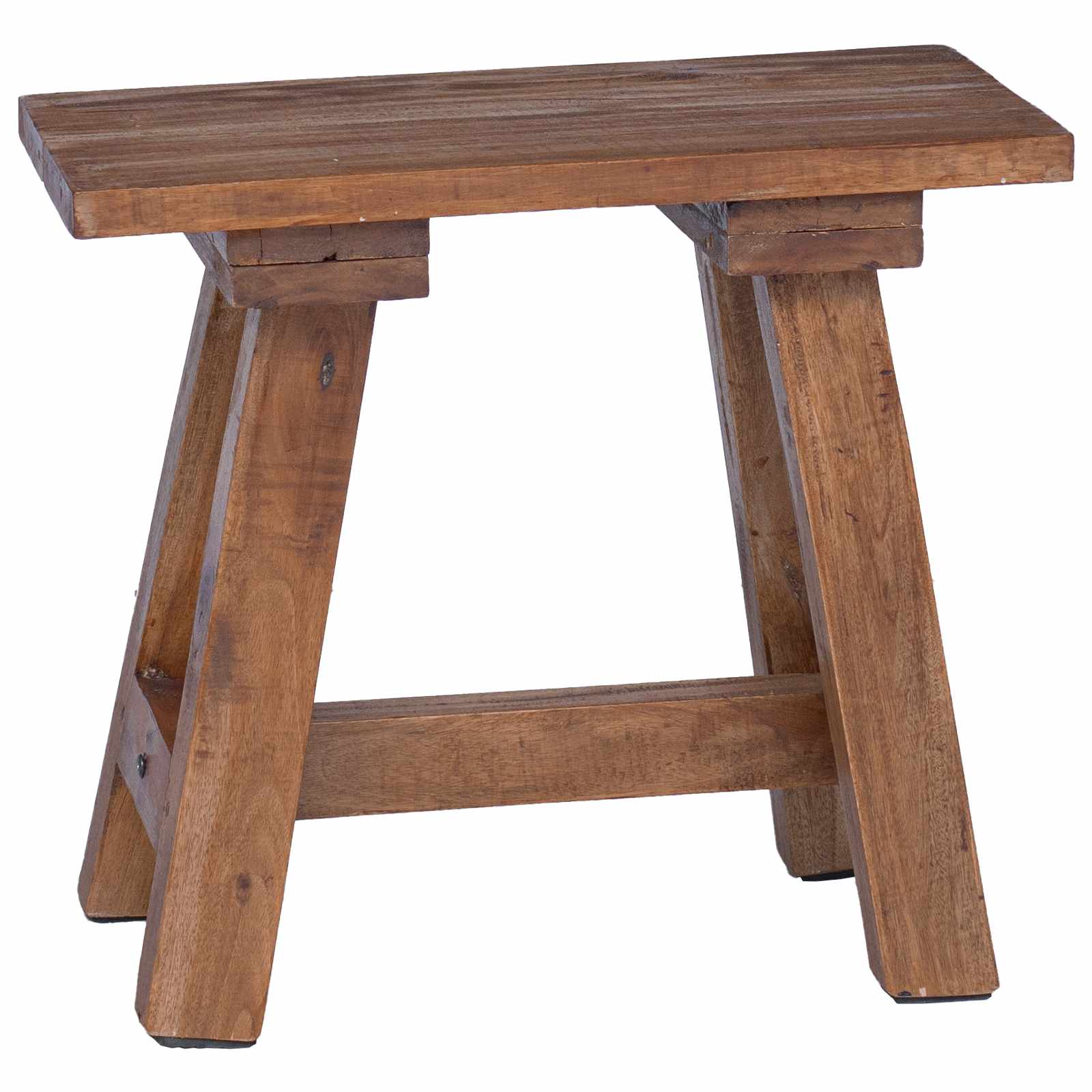 Banco Natural 50,5 x 25 x 47,5 cm Madera maciza de Caoba
