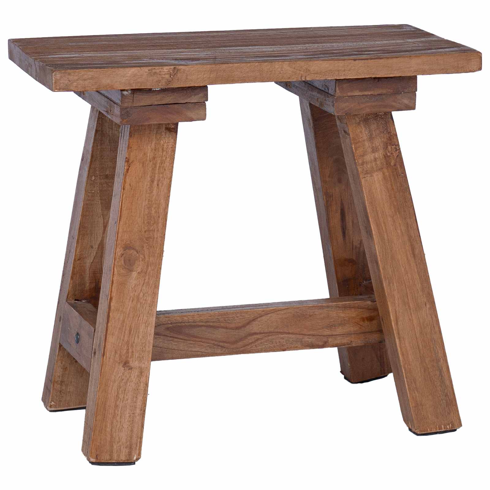 Banco Natural 50,5 x 25 x 47,5 cm Madera maciza de Caoba