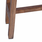 Escritorio Marrón 110 x 30 x 79 cm Madera de Caoba Sólida