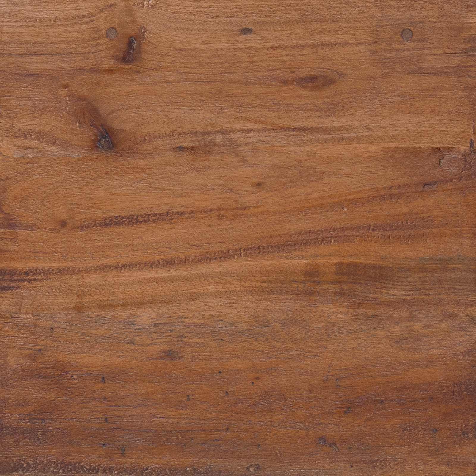 Mesa lateral Marrón 38 x 28 x 35 cm Madera maciza de Caoba