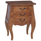 Baúl de almacenamiento 48 x 35 x 64 cm Madera de Caoba Sólida
