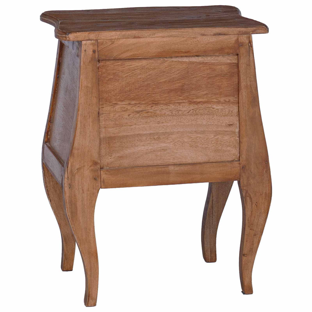 Baúl de almacenamiento 48 x 35 x 64 cm Madera de Caoba Sólida