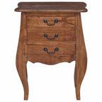 Baúl de almacenamiento 48 x 35 x 64 cm Madera de Caoba Sólida