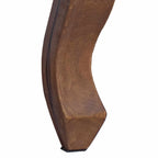 Mesa Nido 3 pcs Marrón Madera maciza de Caoba