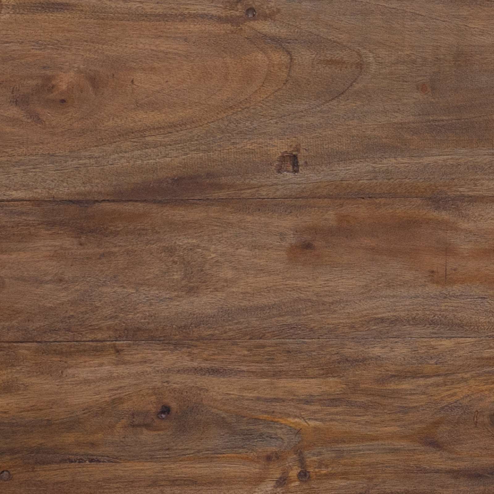 Mesa Nido 3 pcs Marrón Madera maciza de Caoba
