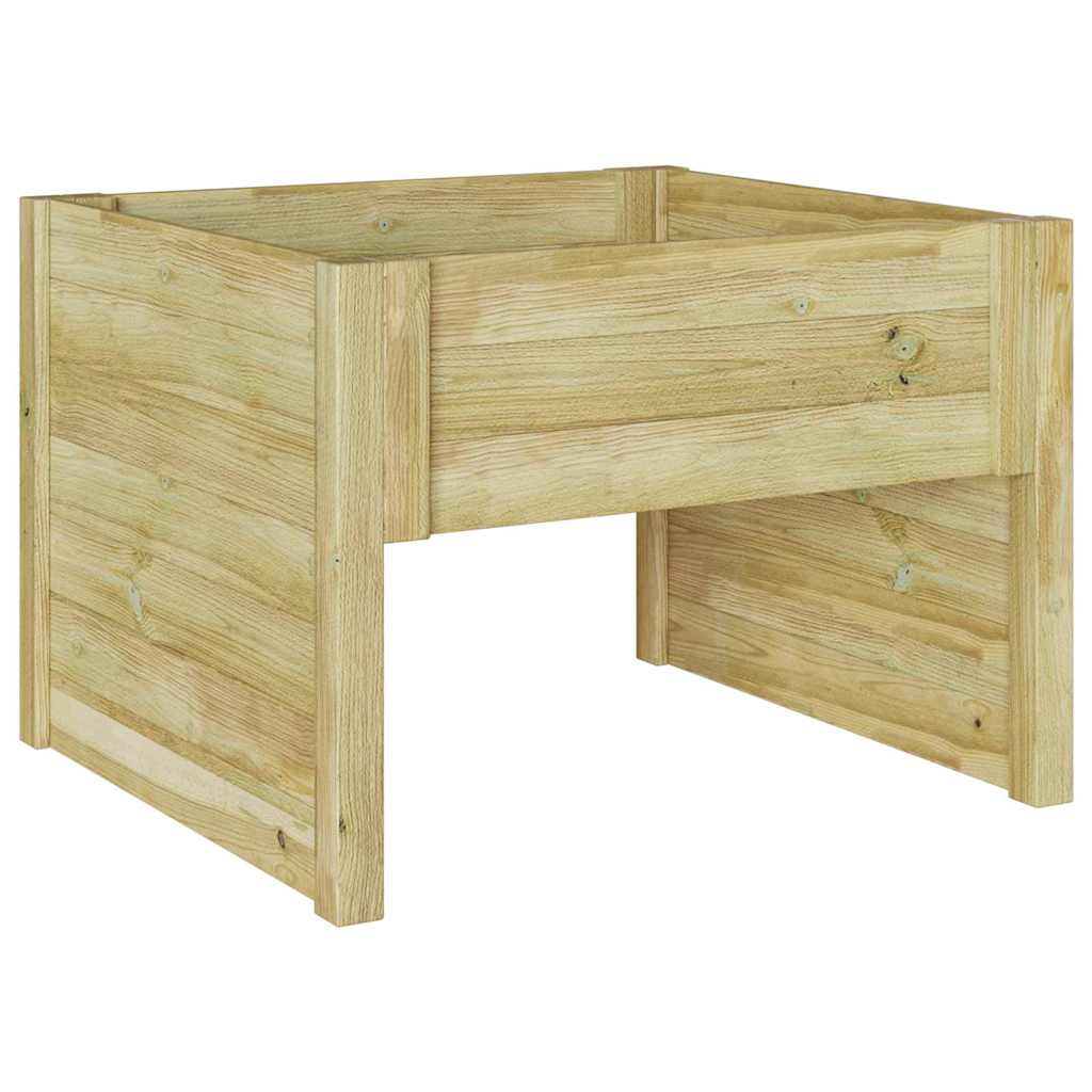 Garaje para Cortacésped Marrón 79 x 73 x 56 cm Pino impregnado