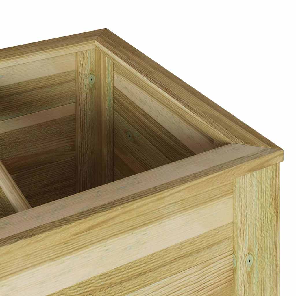 Macetero Alto con estante Marrón 85,5 x 46,5 x 96 cm