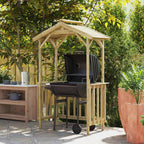 Cobertizo para barbacoa 133,5 x 63 x 200 cm