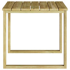 Mesa Natural 50,5 x 50 x 46 cm Madera de pino impregnada