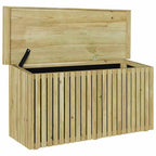 Arca de Armazenamento para Jardim Natural 119 x 44 x 58,5 cm
