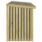 Arca de Armazenamento para Jardim Natural 119 x 44 x 58,5 cm