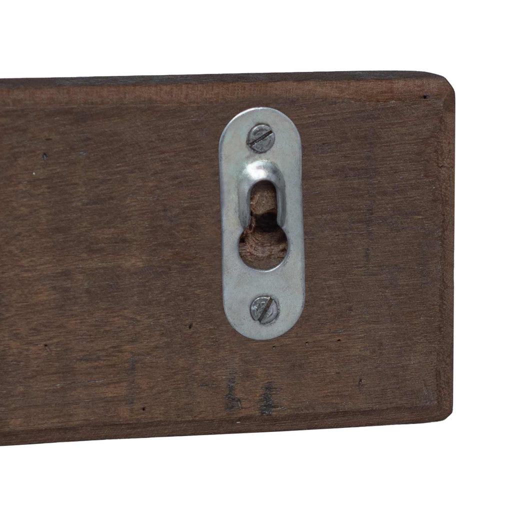 Percha Marrón 60 x 7 x 8 cm Madera sólida recuperada