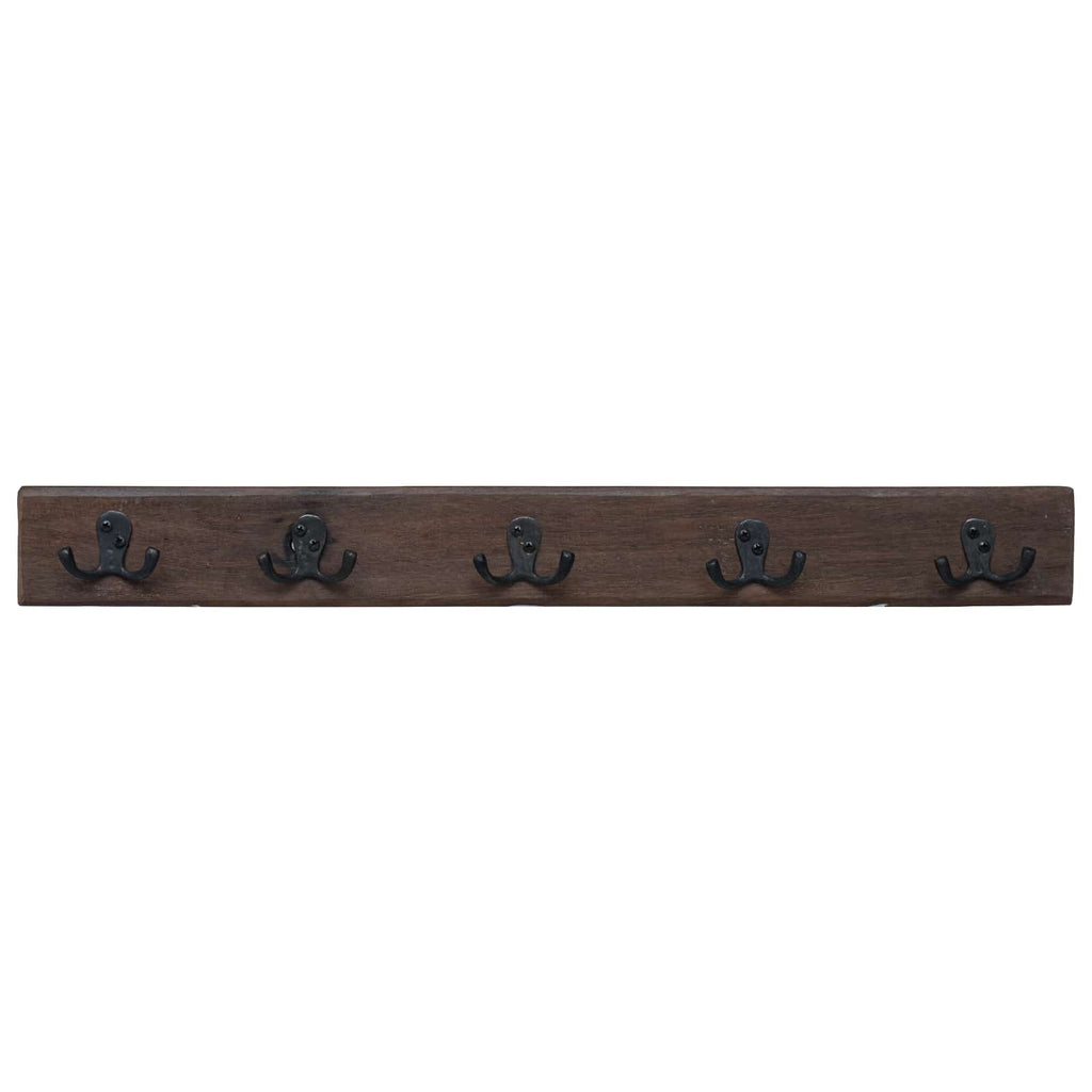 Percha Marrón 60 x 7 x 8 cm Madera sólida recuperada