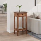 Soporte de plantas Marrón 34 x 25 x 52 cm Madera de Caoba