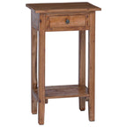 Soporte de plantas Marrón 34 x 25 x 52 cm Madera de Caoba