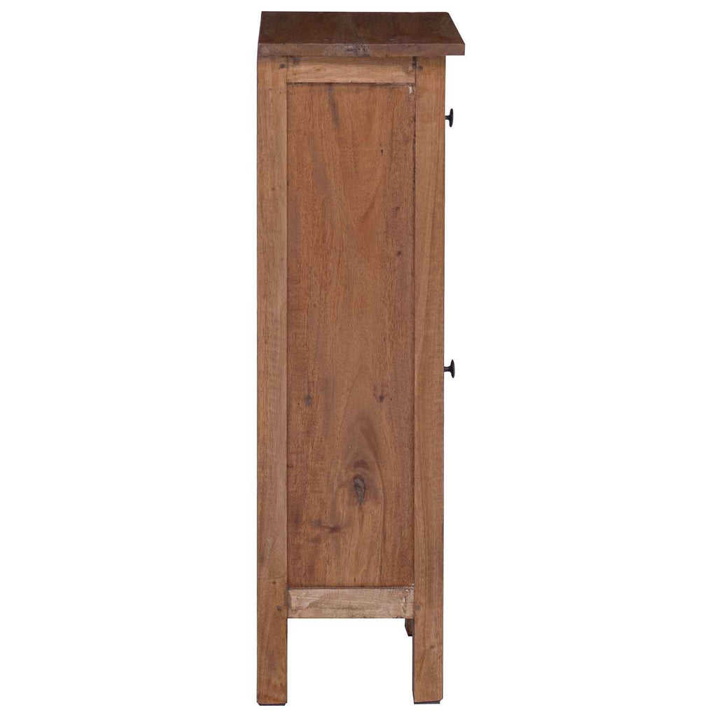 Soporte de plantas Marrón 36 x 25 x 80 cm Madera de Caoba