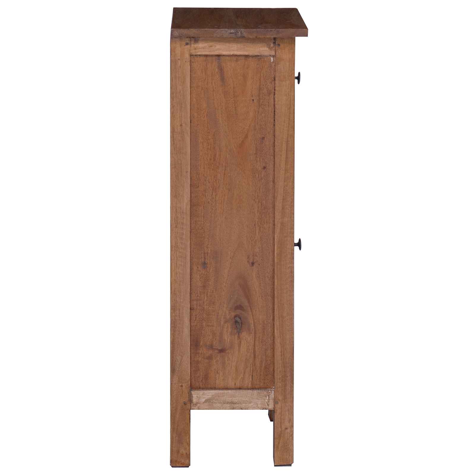 Soporte de plantas Marrón 36 x 25 x 80 cm Madera de Caoba