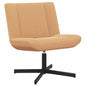 Silla giratoria Beige 63 x 75 x 76 cm Piel de oveja